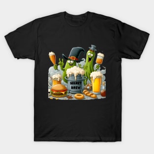 Crafting Man:  Craft beer Brewing Witches Secret Brew T-Shirt